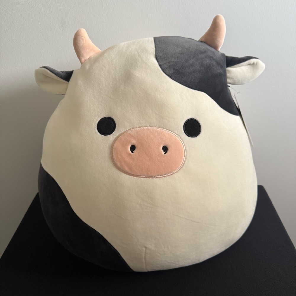 Squishmallow 16 Inch Connor Cow
